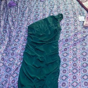 Off the shoulder body dress